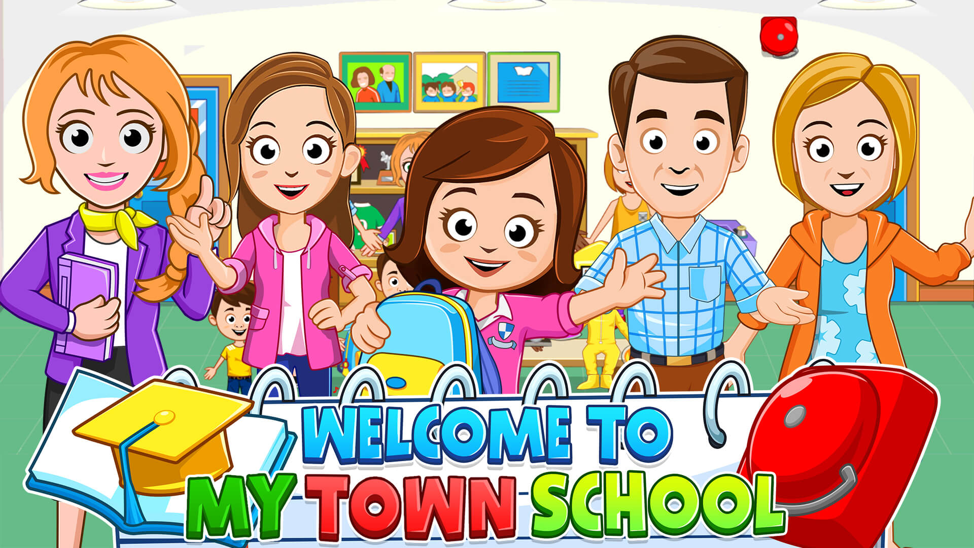 My Town School My Town Games