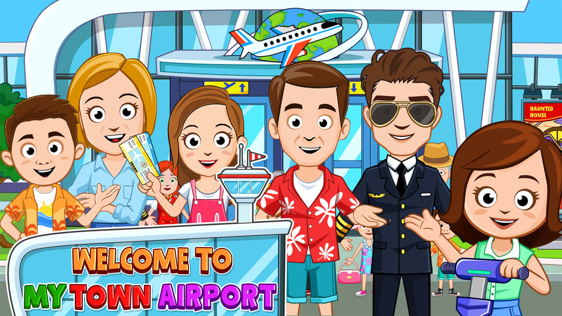 Airport My Town Games