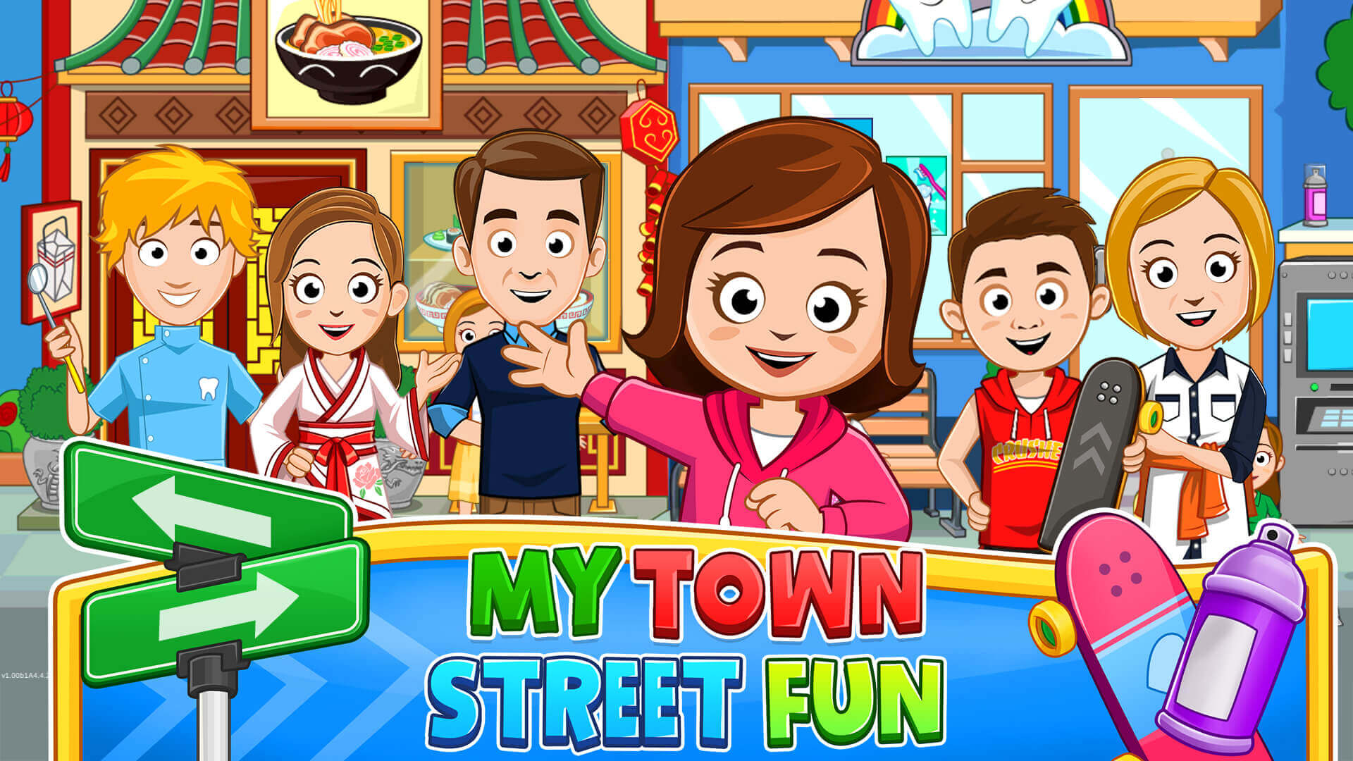 My Town Street Fun My Town Games
