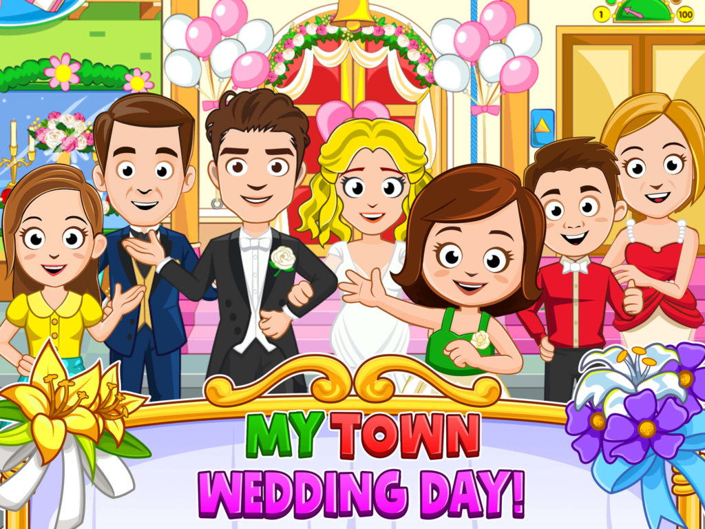  My Town Wedding  My  Town  Games