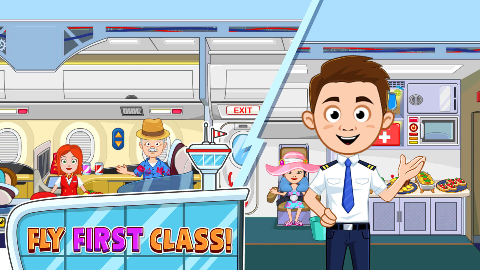 Airport My Town Games