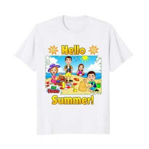 My Town Beach Summer T-shirt