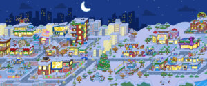 Christmas Winter Wonderland Map