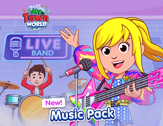 My Town: World Music Pack is now out!